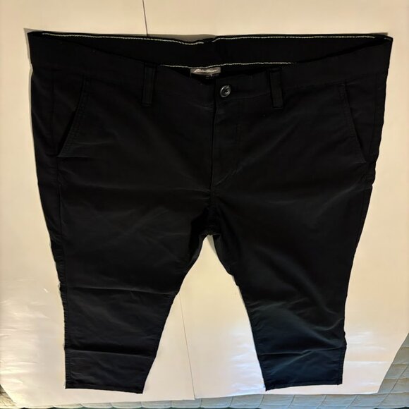 Eddie Bauer Takeoff Chino Pants Men's Black Stretch Hiking Outdoor - 35x32 - Picture 6 of 9